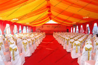 400 Capacity Huge Gala Aluminum Tent With Luxury Lining For Parties And Outdoor Event