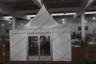 5 x 5m pagoda Party Tent Outside With PVC Window /Glass Sidwalls