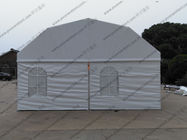 Open Sidewalls Arcuate Outdoor Event Tents Clear Top 6 x 9m Width UV Resistant