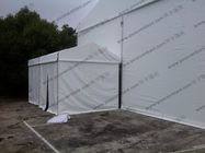 Customized Width Aluminum Frame and PVC White Cear Span Badmintion Tents for Outside Sport Events