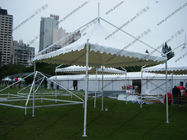 3 X 3m Painted Exhibition Dome Tent Circular Tube With White Pvc Fabric