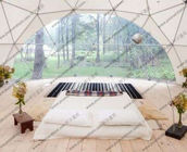 6m - 10m Diamater Small Geodesic Dome Home Camping With Optional Accessories