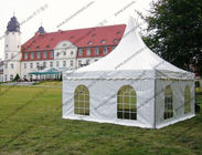 White Or Colorful PVC Roof Cover Outdoor Gazebo Tent , Pagoda Tent For Events