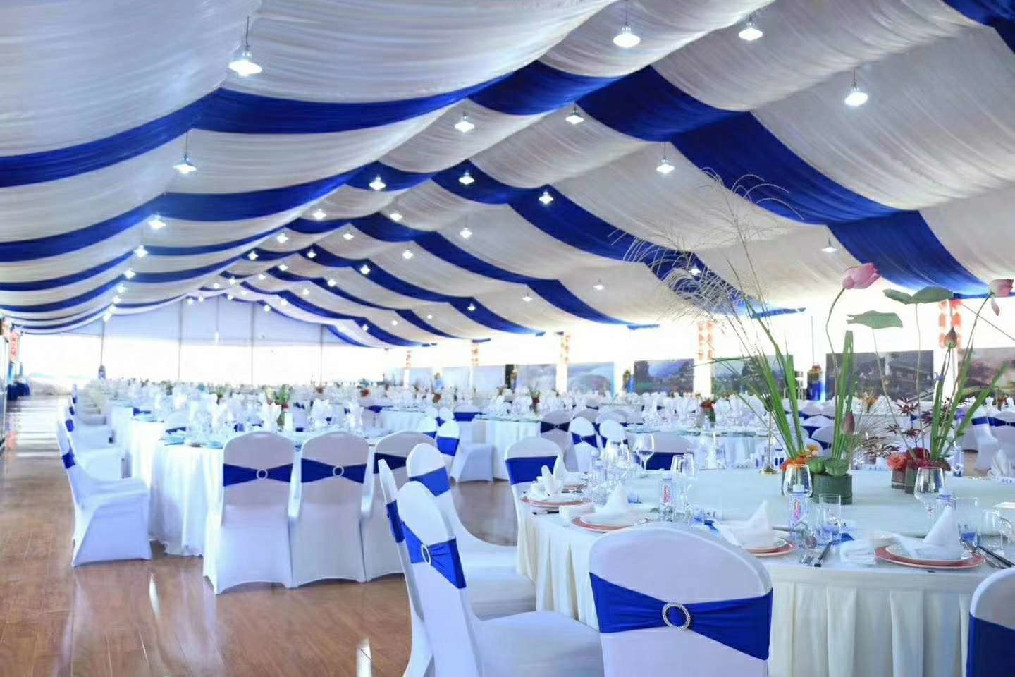 Luxury Marquee Outside Wedding Tents Banquet Hall Tent For Event Parties
