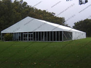 PVC Safety Outdoor Exhibition Tents 30m 40m Width Expandable Bolts Fixing