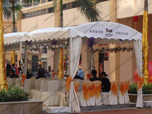 Environment - Friendly Polygon Tent Module Small Size For Outdoor Parties / Ceremony