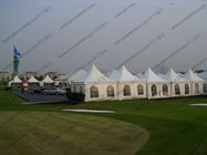 4 x 4m / 5 x 5m Pagoda Marquee Tent Modules Church Windows For Outdoor Party