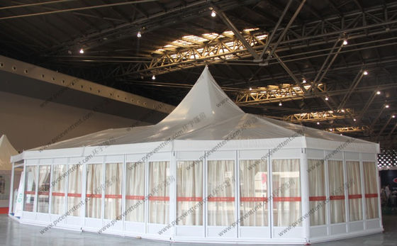 Customized Mixed High Peak Multi-side Tent For Wedding Party