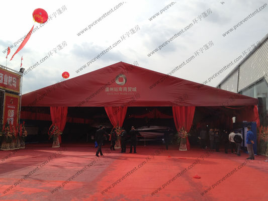 Red Durable Outdoor Event Tent , Strong Gala Tent Marquee Selectable Color