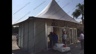 Rust Resistance Pink Event Tent Waterproof Light Weight Customized Design