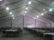 Anti Aging Large Curved Tent PVC Roof Cover