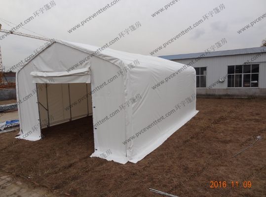 White Waterproof PVC Canopy Tent AC System Temporary For Outside Patry / Tempporary Military Tent