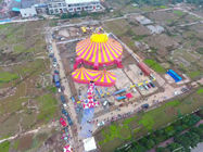 Red Yellow Roof Cover Outdoor Circus Tents