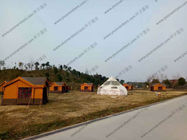 Small Size PVC Event Tent Floor System , Custom Event Tents With PVC Screen Windows