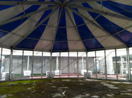 PVC Fabric Polygon Tent Multi - Side , ISO 9001 Approved Pagoda Canopy Tent