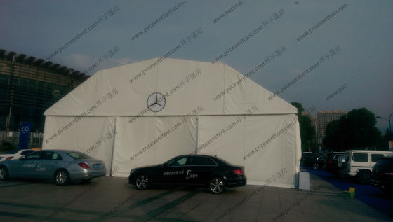 Light Weight Cover Polygon Tent 15m x 20m White PVC Roof Mesh Window