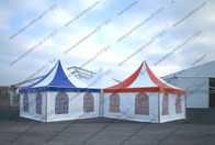 Colorful Multi - Side PVC Pagoda Tent Aluminium Alloy Frame For Event / Party
