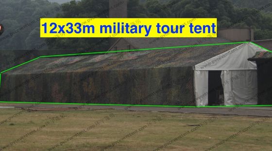 Rainproof Cover Military Surplus Tents Camouflage 12m x 33m For Camping