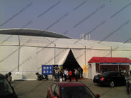 Fire Prevention Art Show Tents 25 x 90m Colorful Cover Automatic With Rolling Shutter