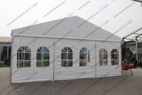 Waterproof Outdoor Show PVC Tents Aluminum Frame With Windows change+