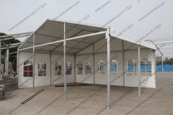 Waterproof Outdoor Show PVC Tents Aluminum Frame With Windows change+