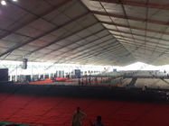 40 x 100m Huge Trade Show Event Tents With Wood Floor For Export Trade Exhibition