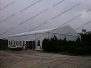 Customized Width Aluminum Frame and PVC White Cear Span Badmintion Tents for Outside Sport Events