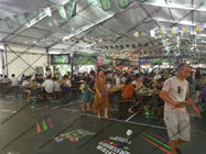Aluminum Structure Flame Retardant Outdoor Event Tents / Clear Span Party Tent for Tuborg Festival or Wedding Event