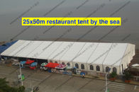 1000 Guests Aluminum Frame PVC Roof Cover Outdoor Tents for Dinner near Beach