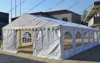 6 X 12m Outdoor Event Tent White Color Pvc Cover With Transparent Church Windows