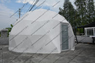 Half Sphere Geodesic Dome Tenttent Double Coated Pvc Roof Cover For Exhibition