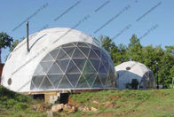 Outside Hotel Geodesic Dome Tents Uv Resistant With Beautiful Scenery