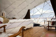 Outside Hotel Geodesic Dome Tents Uv Resistant With Beautiful Scenery