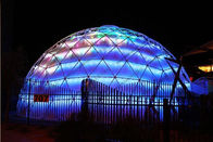 Pvc Cover Lightweight Dome Tent , Steel Frame Giant Dome Tent For Outdoor Shows