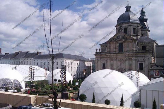 Outside Event Large Geodesic Tent Durable With High Strength Steel Tube Frame