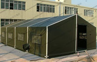 6x12M Green Military High Peak Tent For Outdoor Army Use , Pvc Canvas Tent