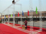 290x290mm Aluminum Frame Concert Stage Truss Structure Customized Loading