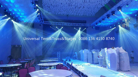 Wedding Stage Lighting Truss , Custom Aluminium Truss System Heavy Loading