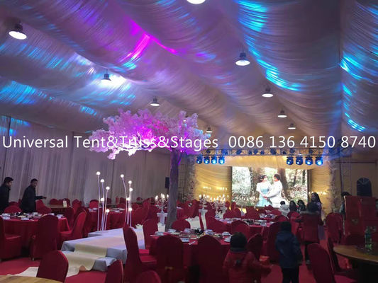 Wedding Stage Lighting Truss , Custom Aluminium Truss System Heavy Loading