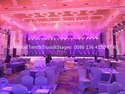 Wedding Stage Lighting Truss , Custom Aluminium Truss System Heavy Loading