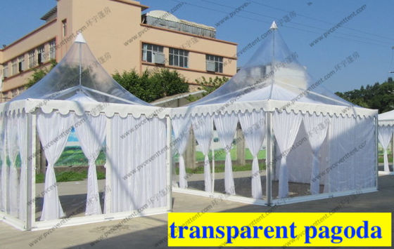 Luxury Transparent PVC Cover Clean Span Wedding Event Tents As Outdoor Banquet Hall