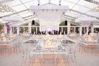 Transparent PVC Wedding Event Tents , Large Event Tents For Wedding Ceremony