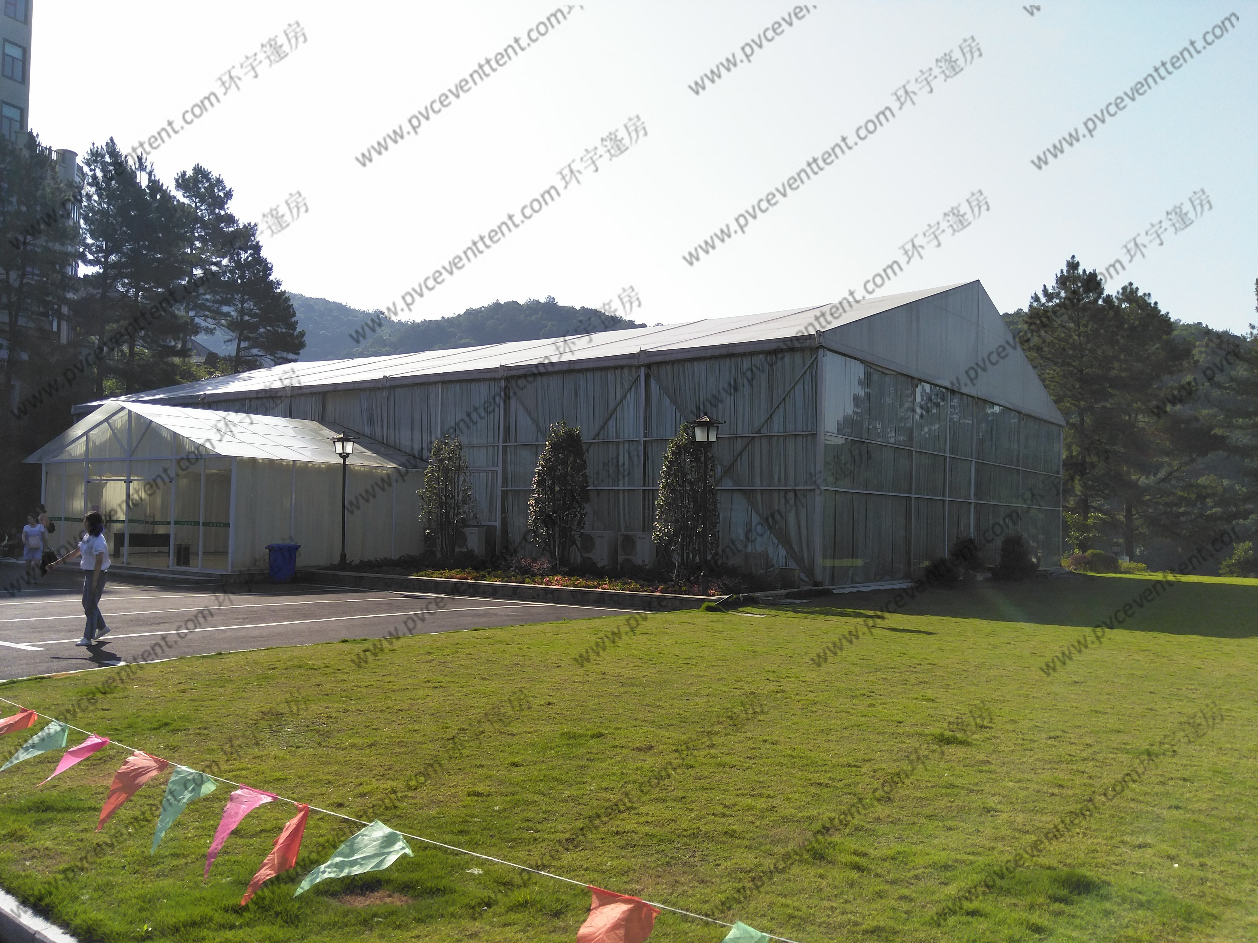 Solid Aluminum Structures Wedding Party Tent In Garden 25 x 75m More Than 500 People