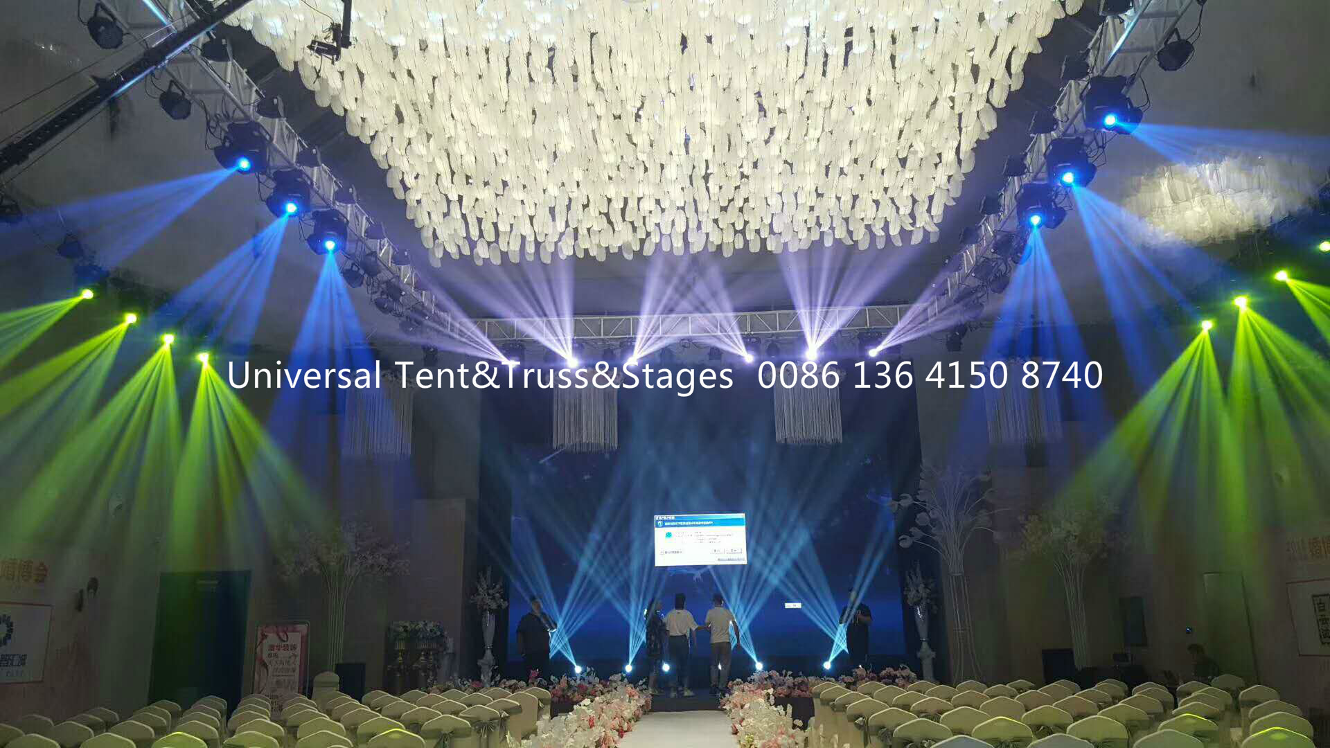 Portable Lighting Stage Truss System