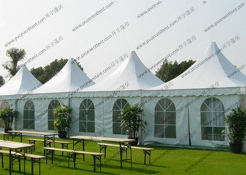 Waterproof Pagoda Marquee High Peak Tent 3x3m 4x4m 5x5m 6x6m 8x8m 10x10m 12x12m